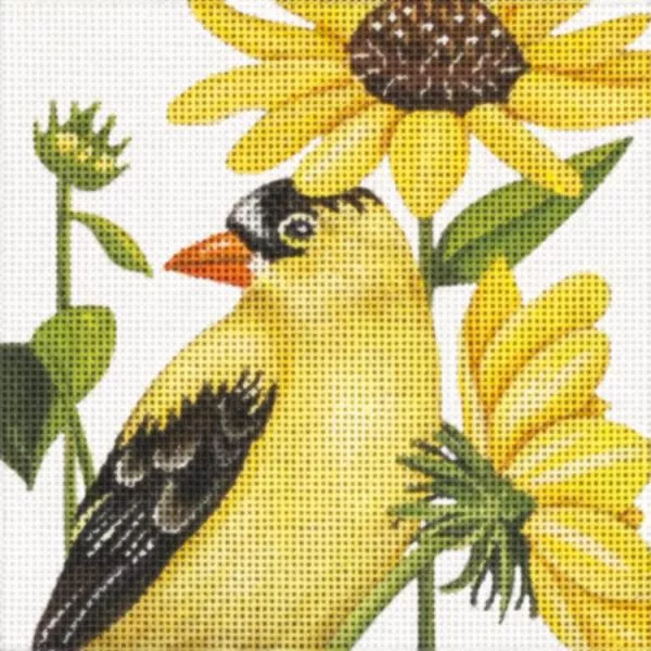 Melissa Shirley Designs – Yellow Bird & Flowers