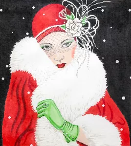 The Meredith Collection – Art Deco Lady with Green Gloves