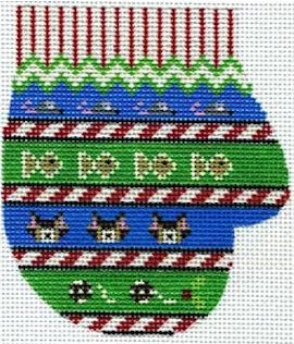 The Meredith Collection – Cat Sampler Mitten
