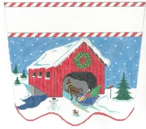 The Meredith Collection – Covered Bridge Christmas Cuff