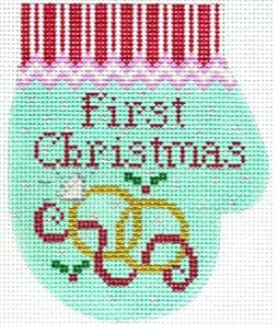 The Meredith Collection – First Christmas Mitten with Wedding Rings