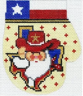 The Meredith Collection – Howdy Y’all Texas Santa Mitten