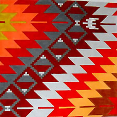 The Meredith Collection – Kilim with Turkish Symbol