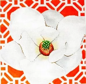 The Meredith Collection – Magnolia on Tangerine