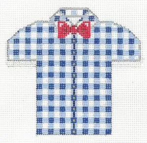 The Meredith Collection –Men’s Shirts Blue and White Gingham