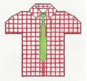 The Meredith Collection –Men’s Shirts Red and White Check