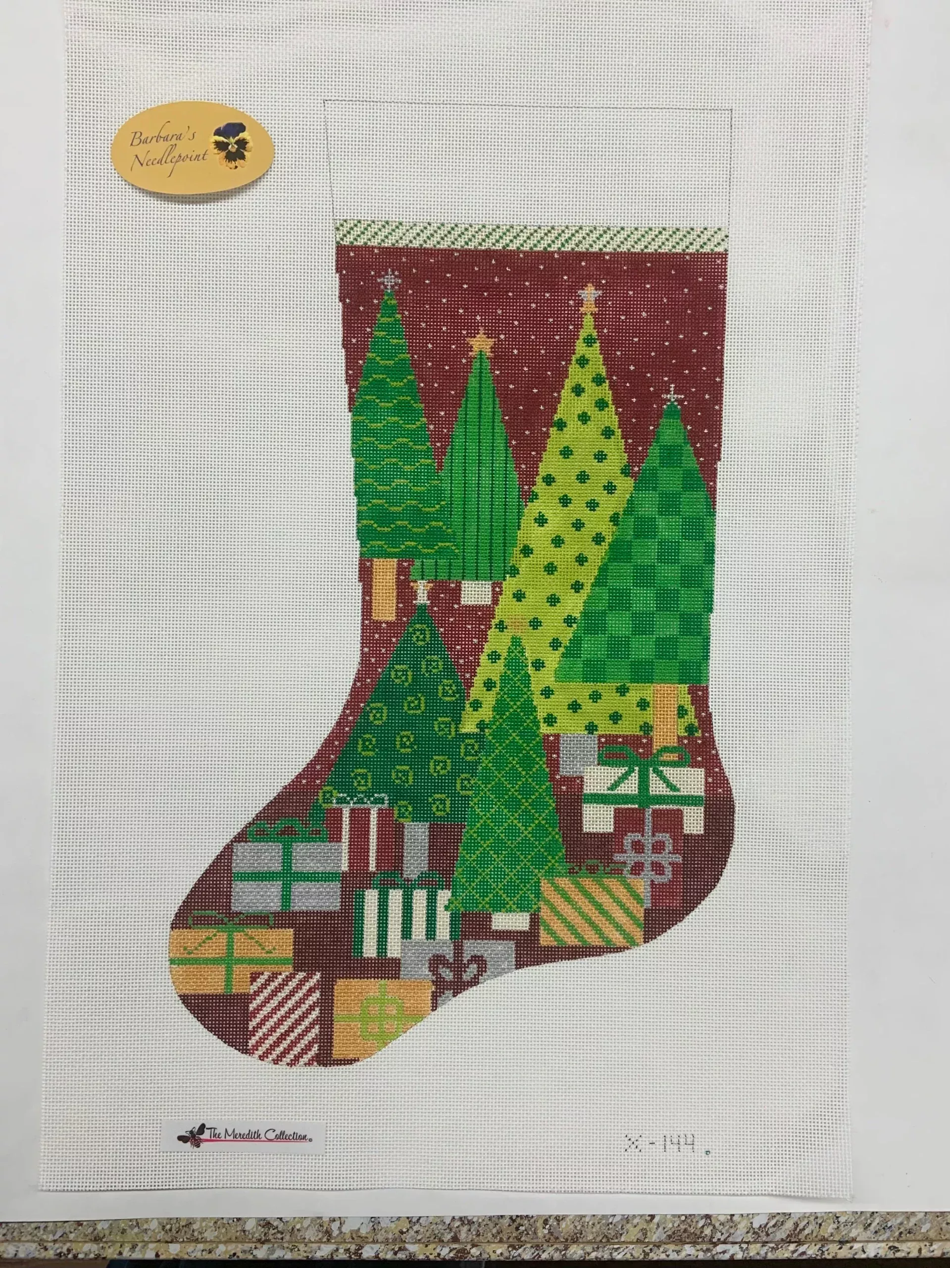 Meredith Collection Oh Christmas Tree Stocking