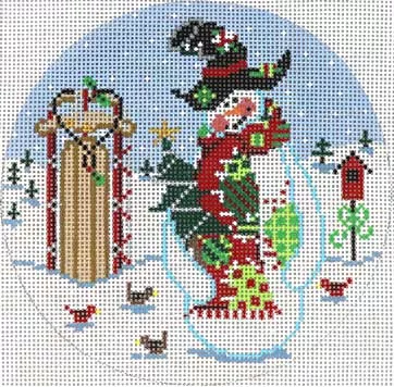 The Meredith Collection – Patchwork Snowman