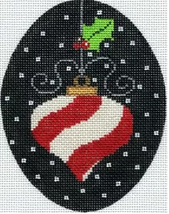 The Meredith Collection – Peppermint Party Ornament