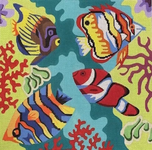 The Meredith Collection – Red Fish Underwater Tropical Fish