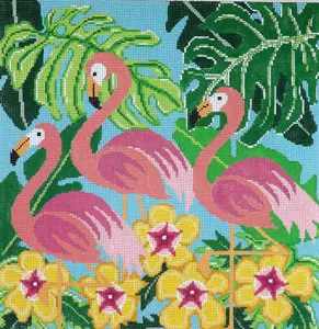 The Meredith Collection – Tropical Flamingo Dance