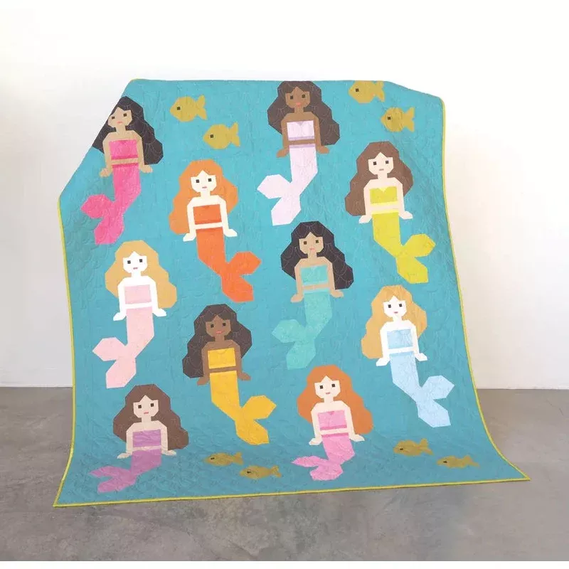Mermaids Quilt Pattern