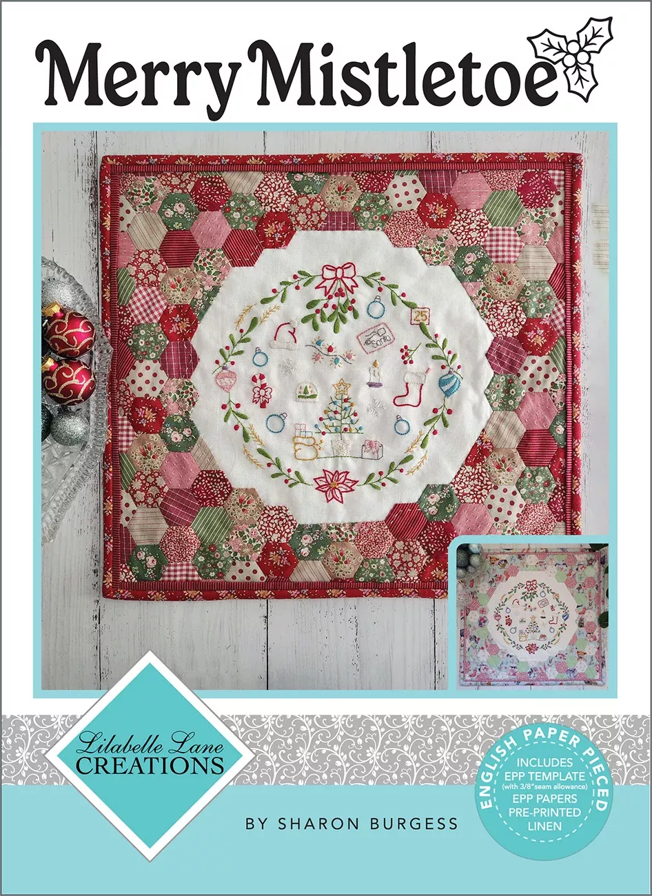 Merry Mistletoe Mini Quilt