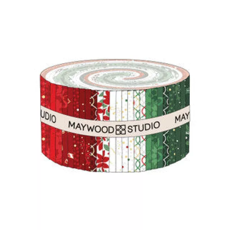 Merry Mix – Precut Fabric – 2.5 Strips – 40 pieces