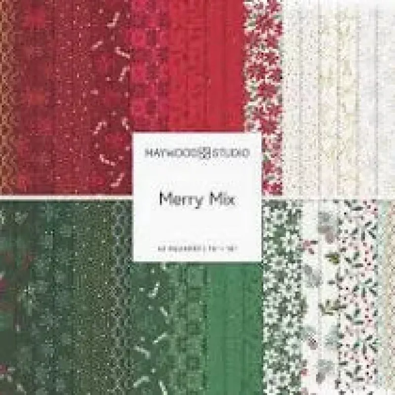 Merry Mix – Precut Fabric – Fat Quarter Bundle – 23 Pieces
