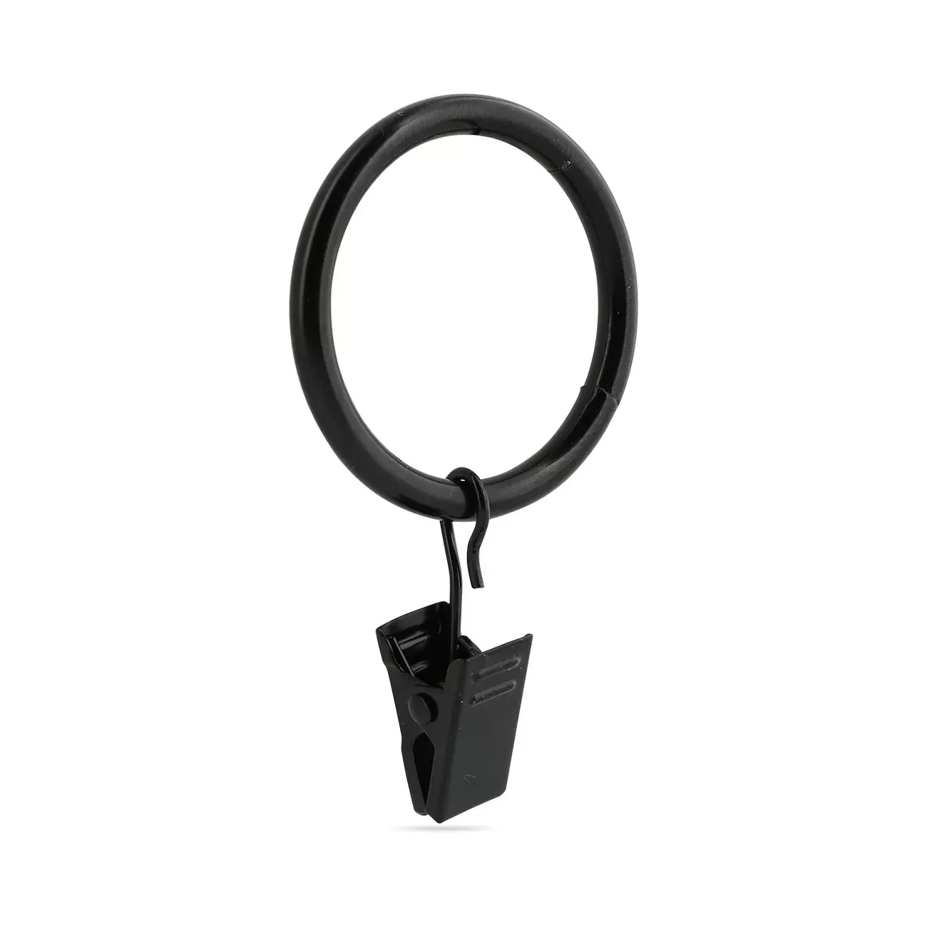 Metal Curtain/ Quilt Hangers Black 20pk