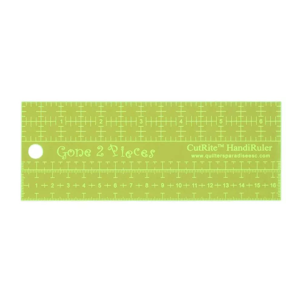 Metric CutRite Handi Ruler Gone 2 Pieces