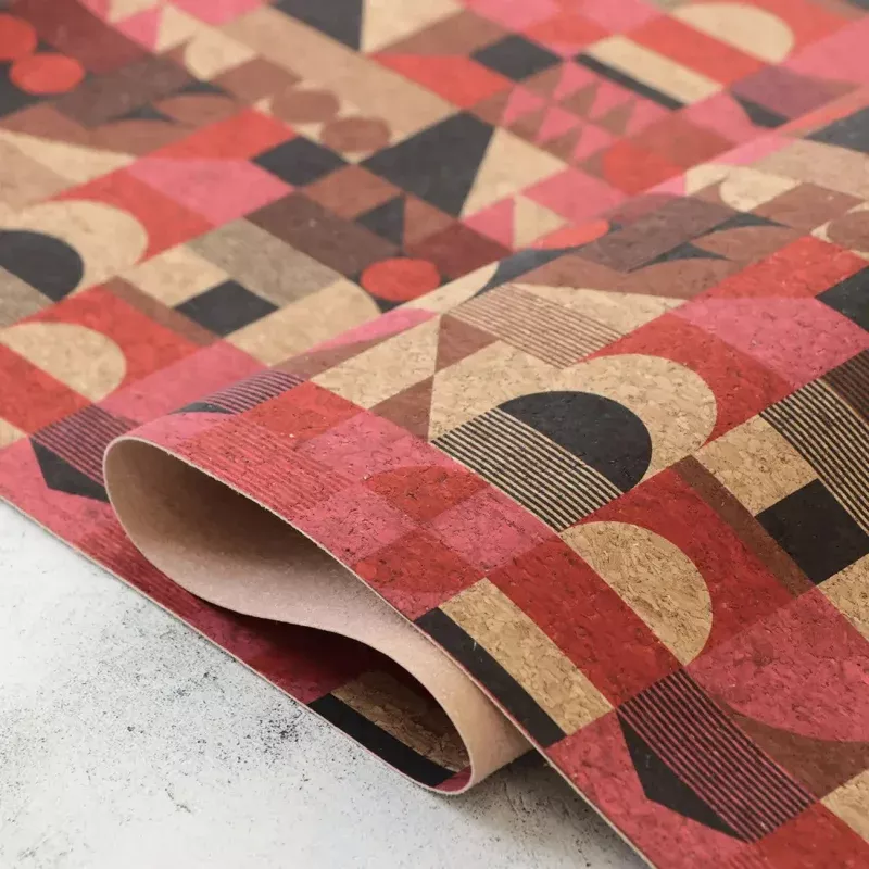 Mid-Century Modern Cork 1 /2yd