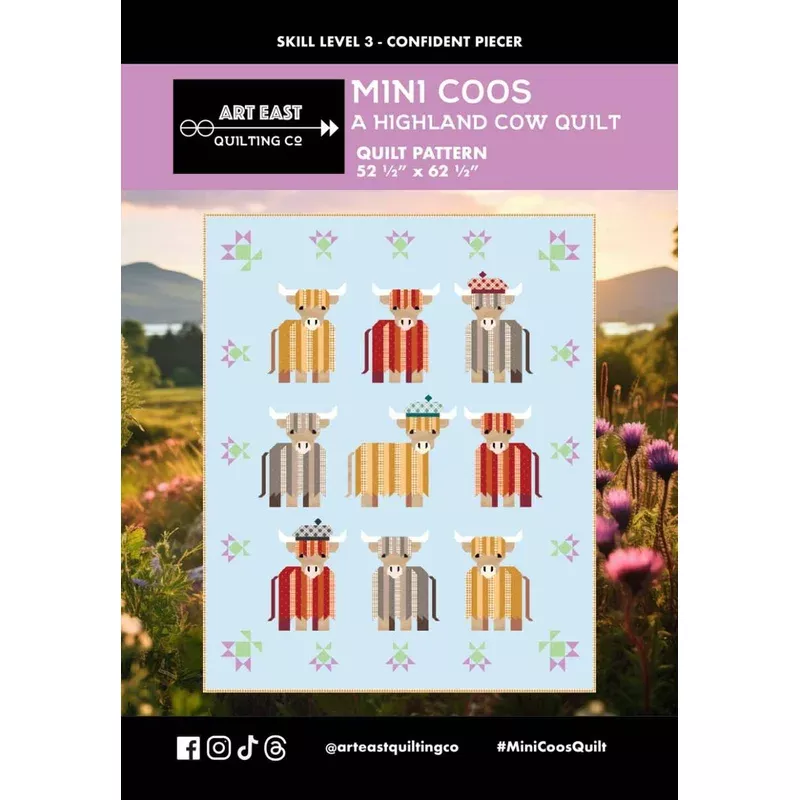 Mini Coos Quilt Pattern by Art East Quilting Co.
