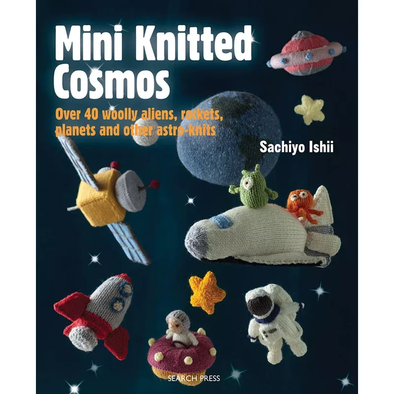 Mini Knitted Cosmos by Sachiyo Ishii