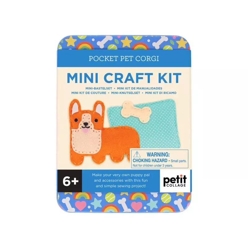 Mini Pocket Pet Corgi Sewing Craft Kit