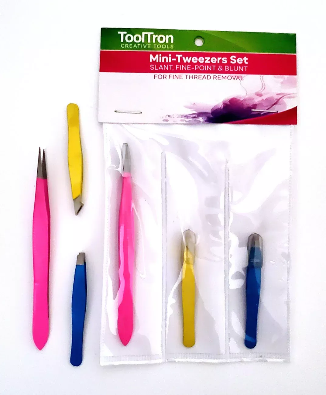 Mini Tweezers 3pc Set