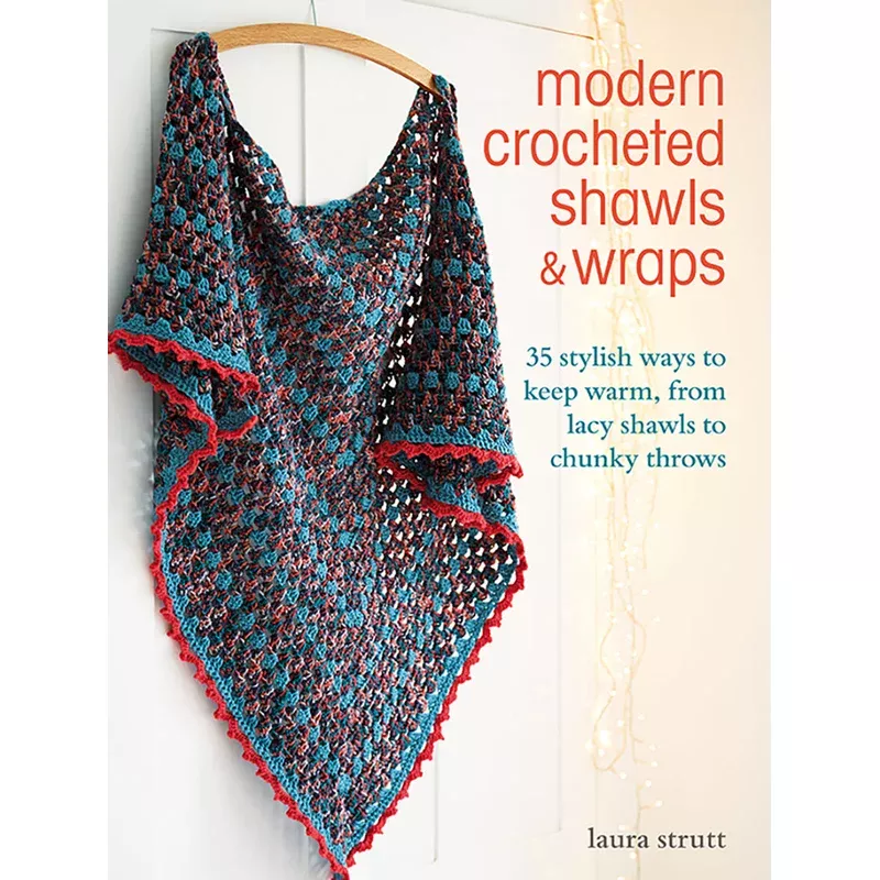 Modern crocheted shawls and wraps by Laura Strutt