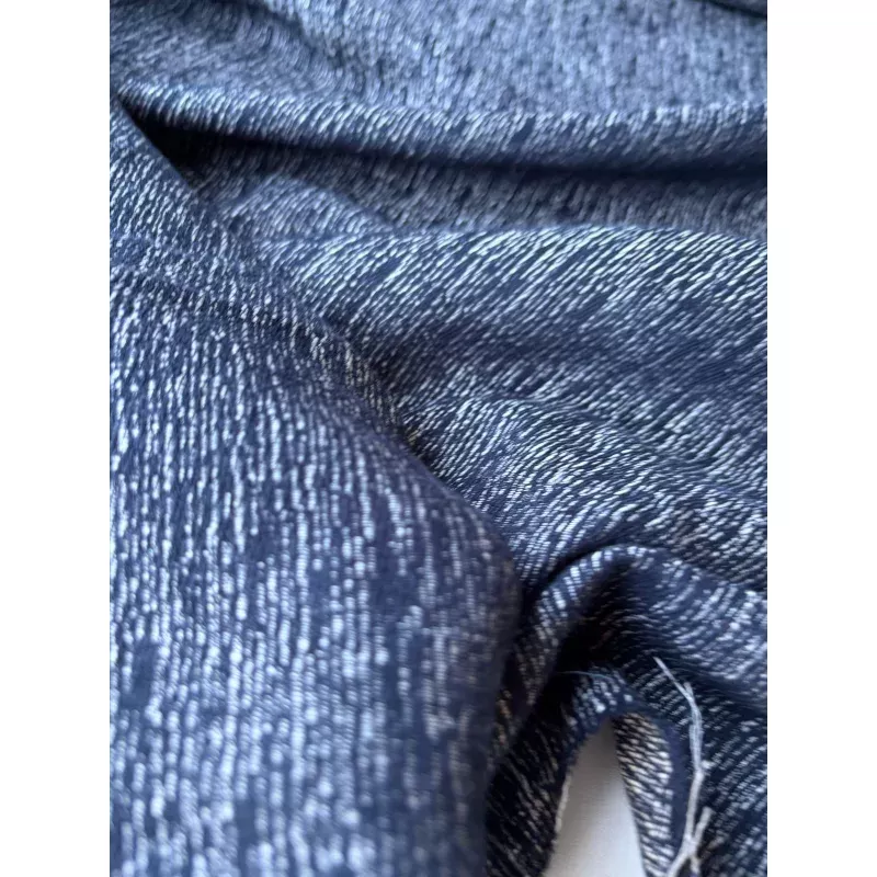 MOE 035 navy fantasy jeans fabric