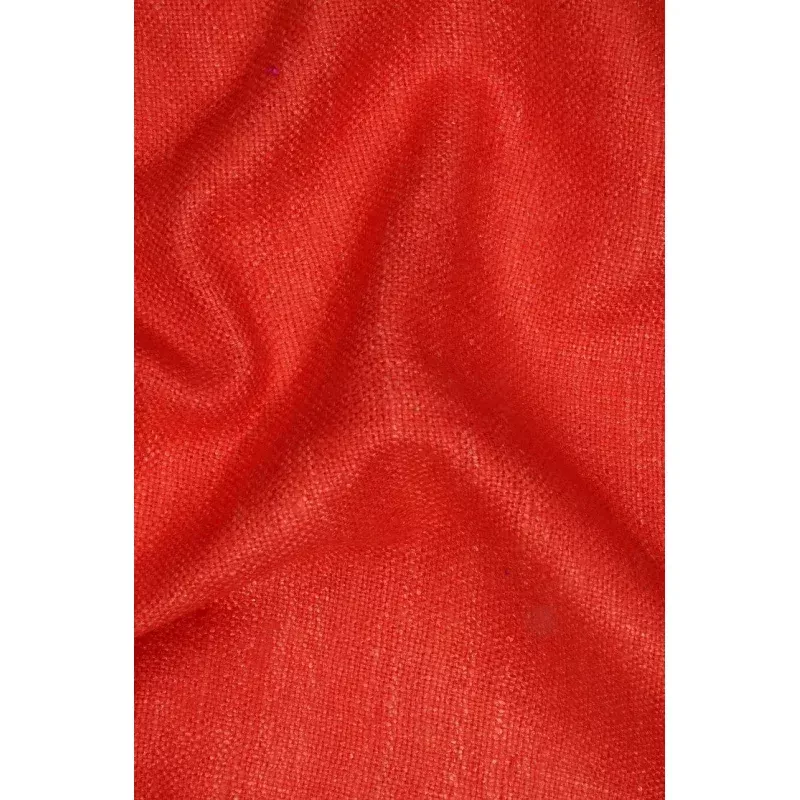 Molten Lava Silk Linen (Matka) Fabric