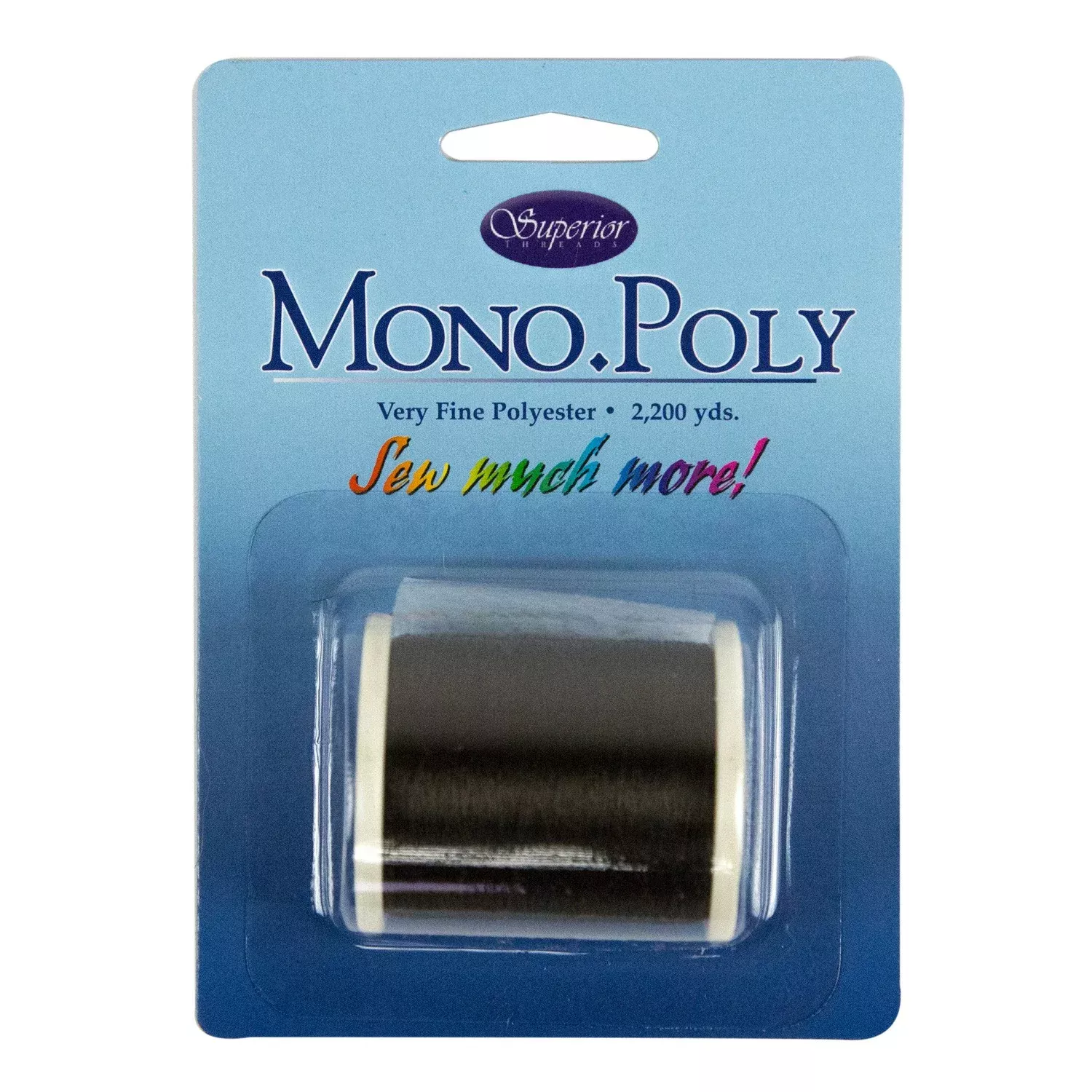 MonoPoly Invisible Polyester Thread .004in 2200yds Smoke