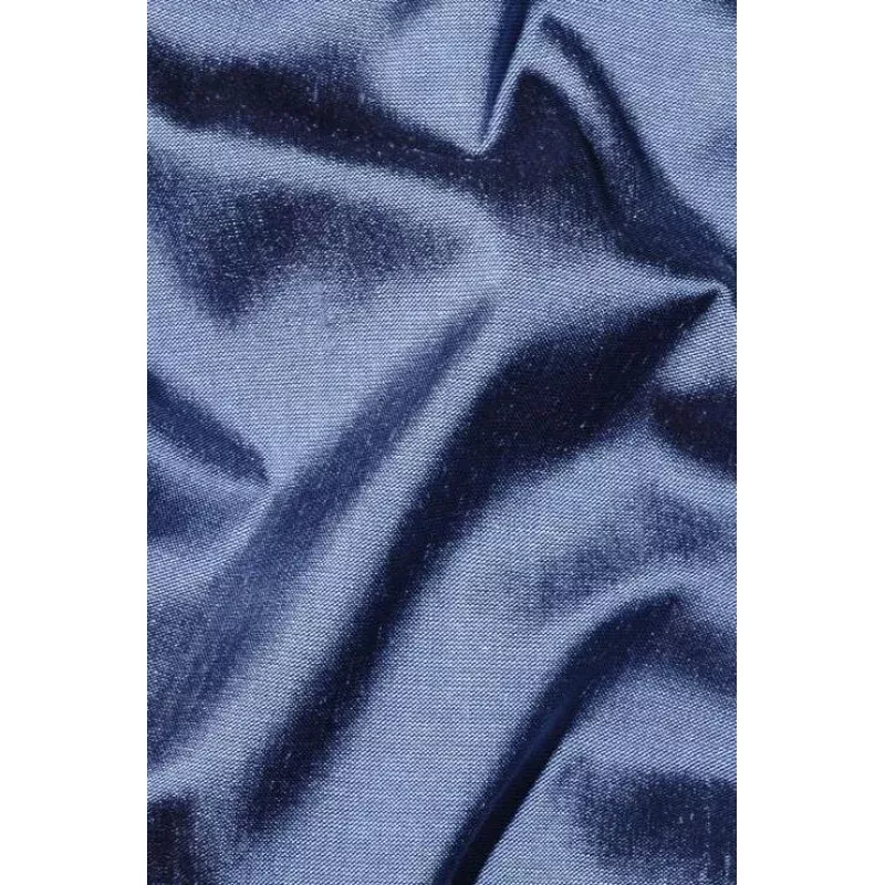 Moonlight Blue Silk Shantung 44″ Fabric