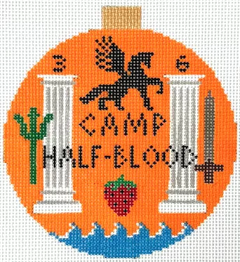 Mopsey Designs – The Book Canvas – Camp Half Blood