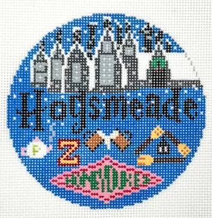 Mopsey Designs – The Book Canvas – Hogsmeade