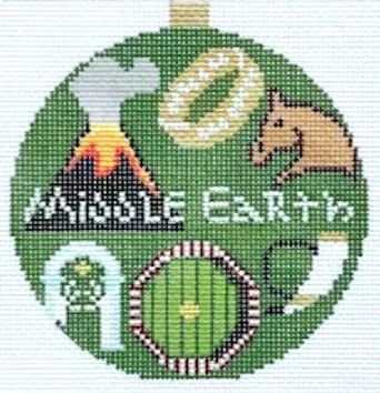 Mopsey Designs – The Book Canvas – Middle Earth
