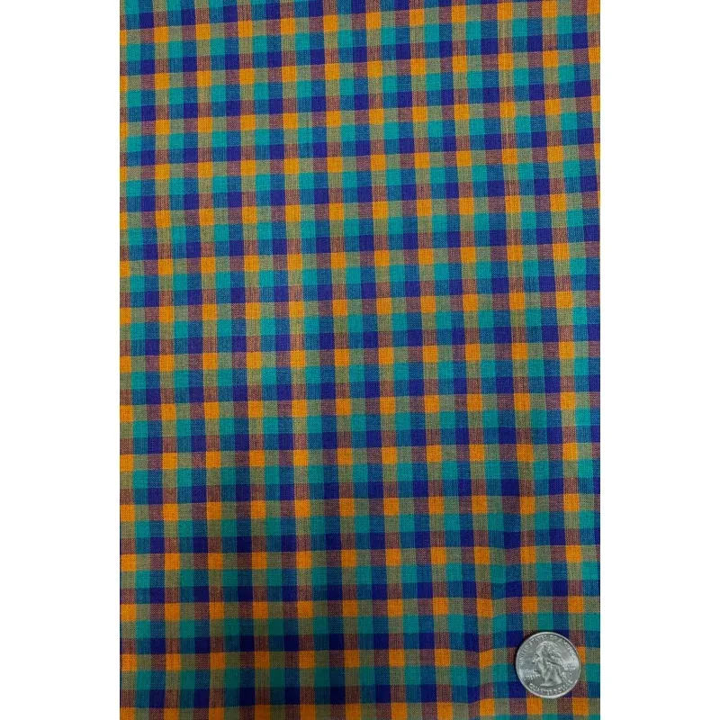 Multicolor Checks Cotton Novelty COT-157-02