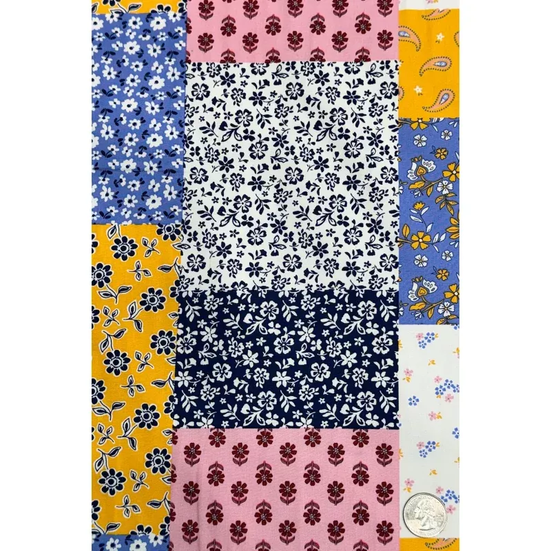 Multicolor CHP-252 Cotton Hand Prints