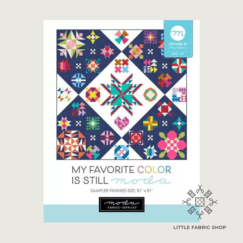 My Favorite Color is Still Moda 2 | Quilt Pattern