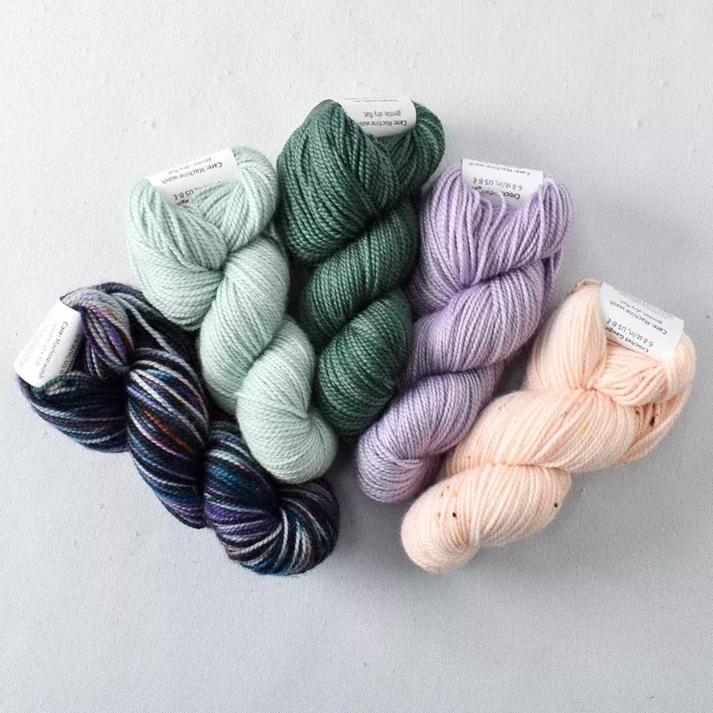 Mystery Girl, Palm Valley, Brammo Bay, Valiant Grapes, Light Doodlebug – Gnome-Made Gifts Set – Babette