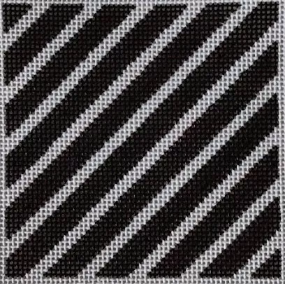 Nanci K Kreations – 3×3 B/W Diagonal Insert