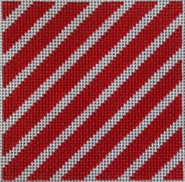 Nanci K Kreations – 3×3 Red Diagonal Insert