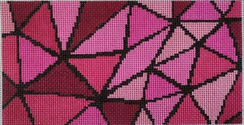 Nanci K Kreations – Clutch Insert – Pink Geo