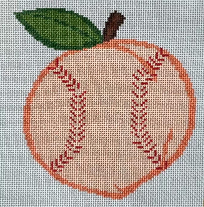 Nanci K Kreations – Peach Baseball