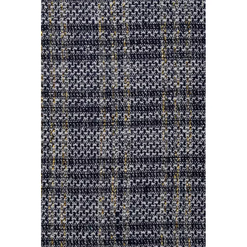 Navy 23 Silk Tweed