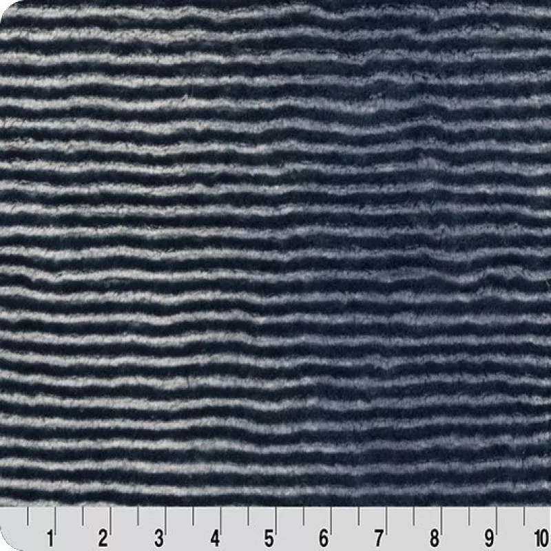 Navy Luxe Cuddle Arctic Owl 58"/60" Fabric per yard