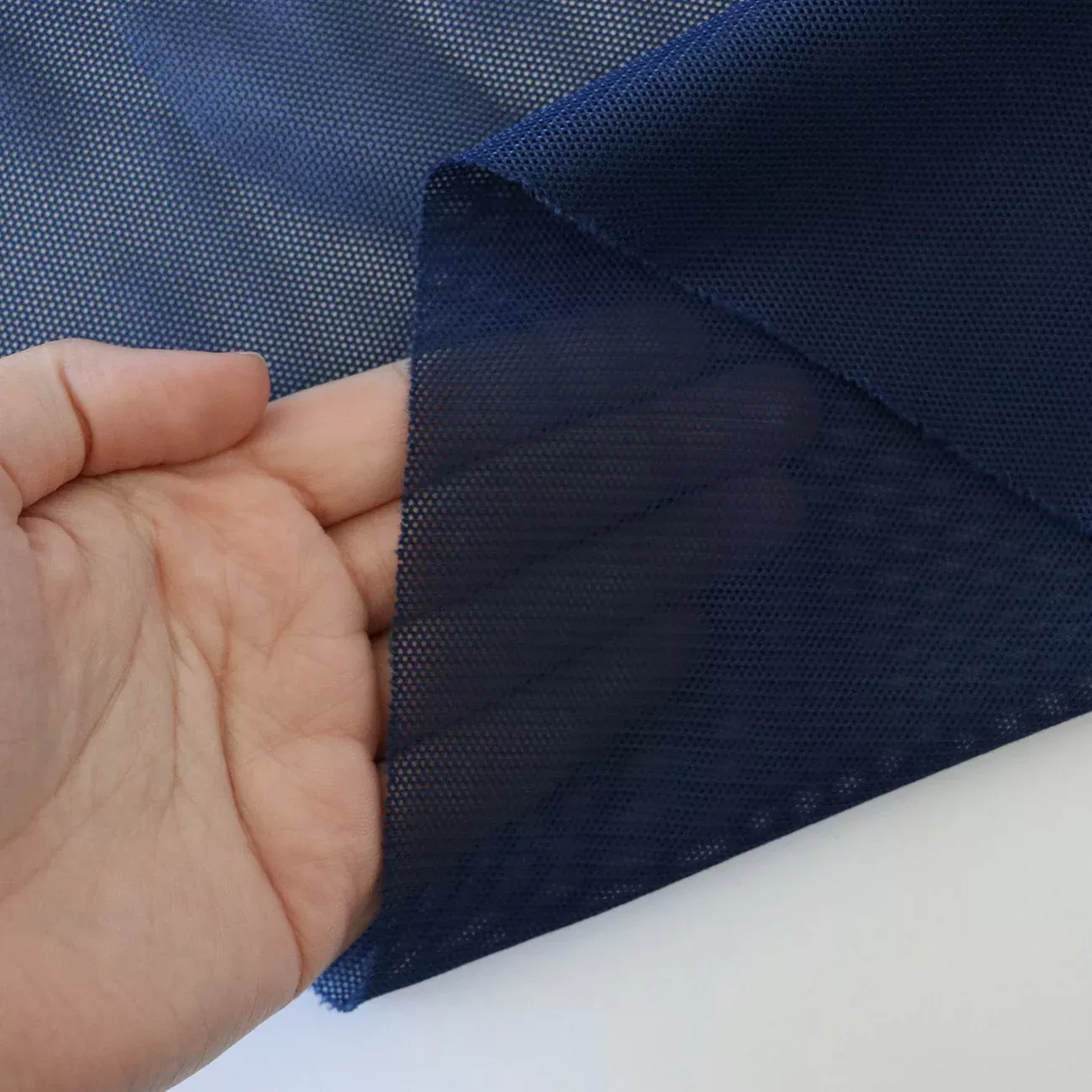Navy Mini Mesh 1 /2yd