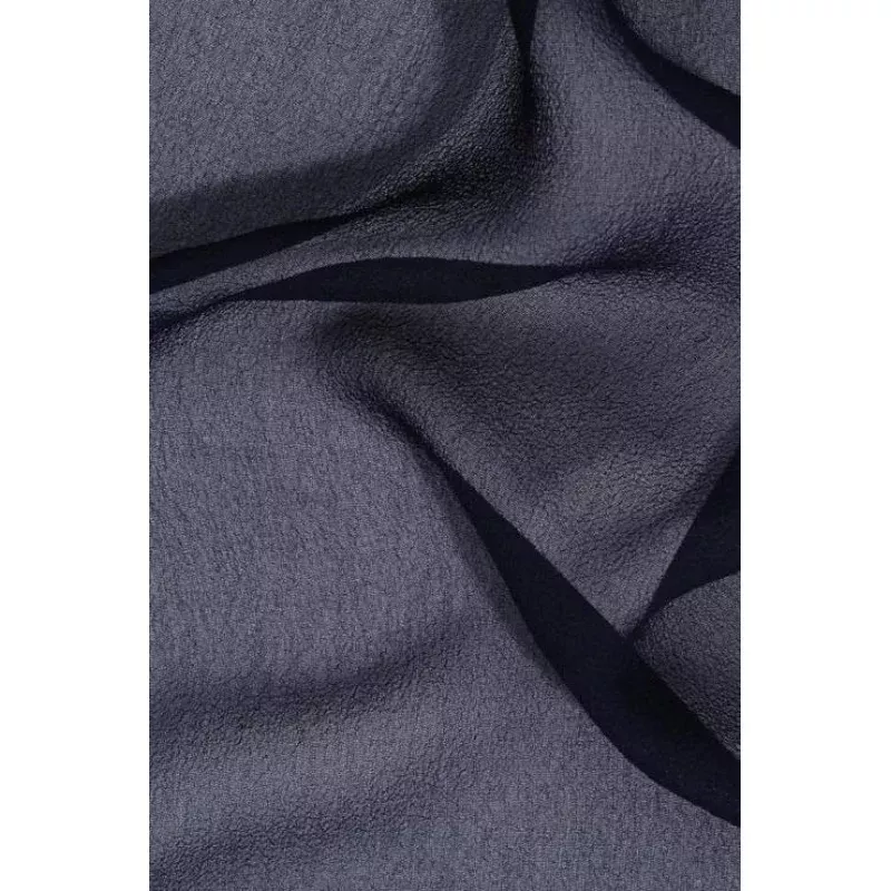 Navy Silk Georgette Fabric