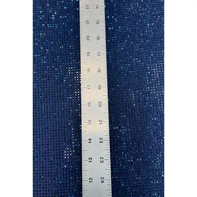 Navy Tulle Embroidery
