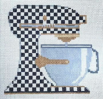 NDLPT Designs – Black and White Check Mixer