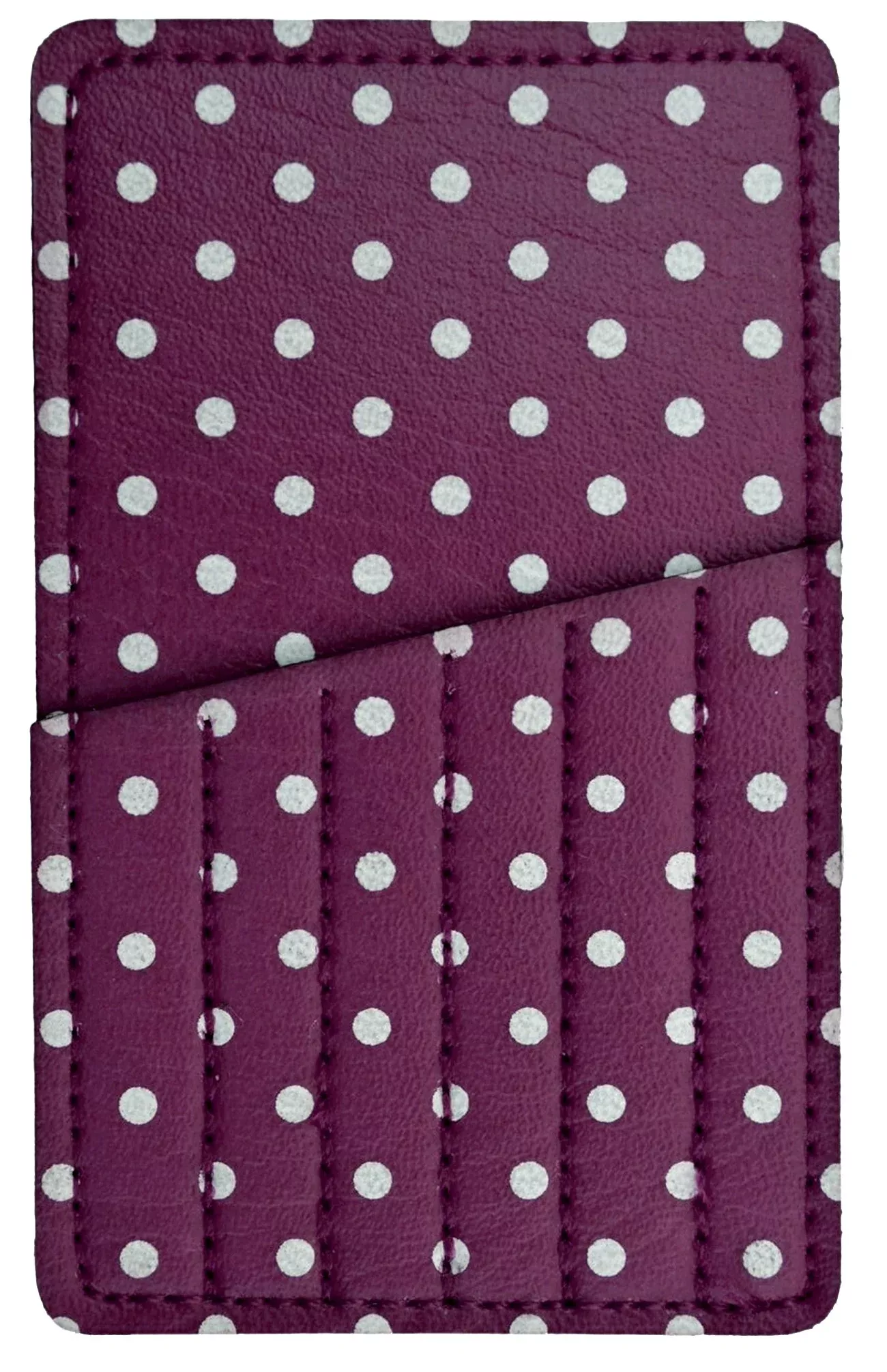 Needle Carry Card Purple Polks Dot
