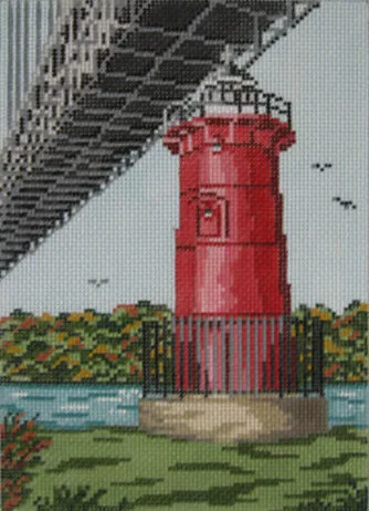 Needle Crossings – Little Red Lighthouse (NY)